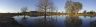 Panorama of Wonga Wetlands, Albury